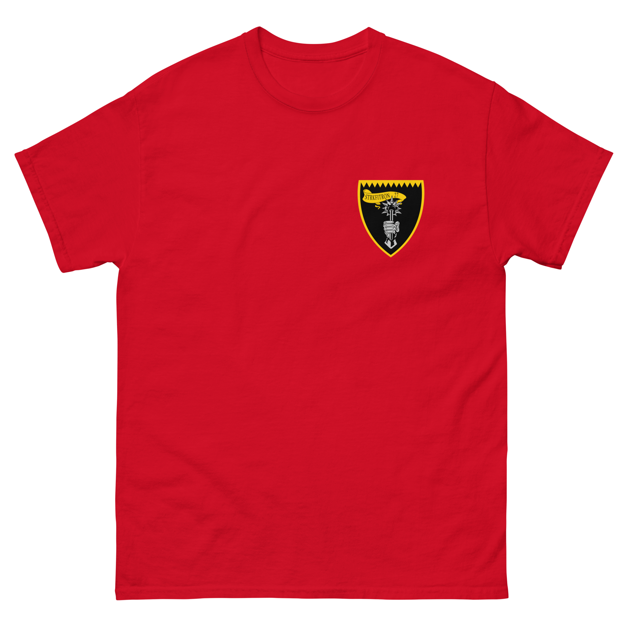 VFA-27 Royal Maces Squadron Crest T-Shirt