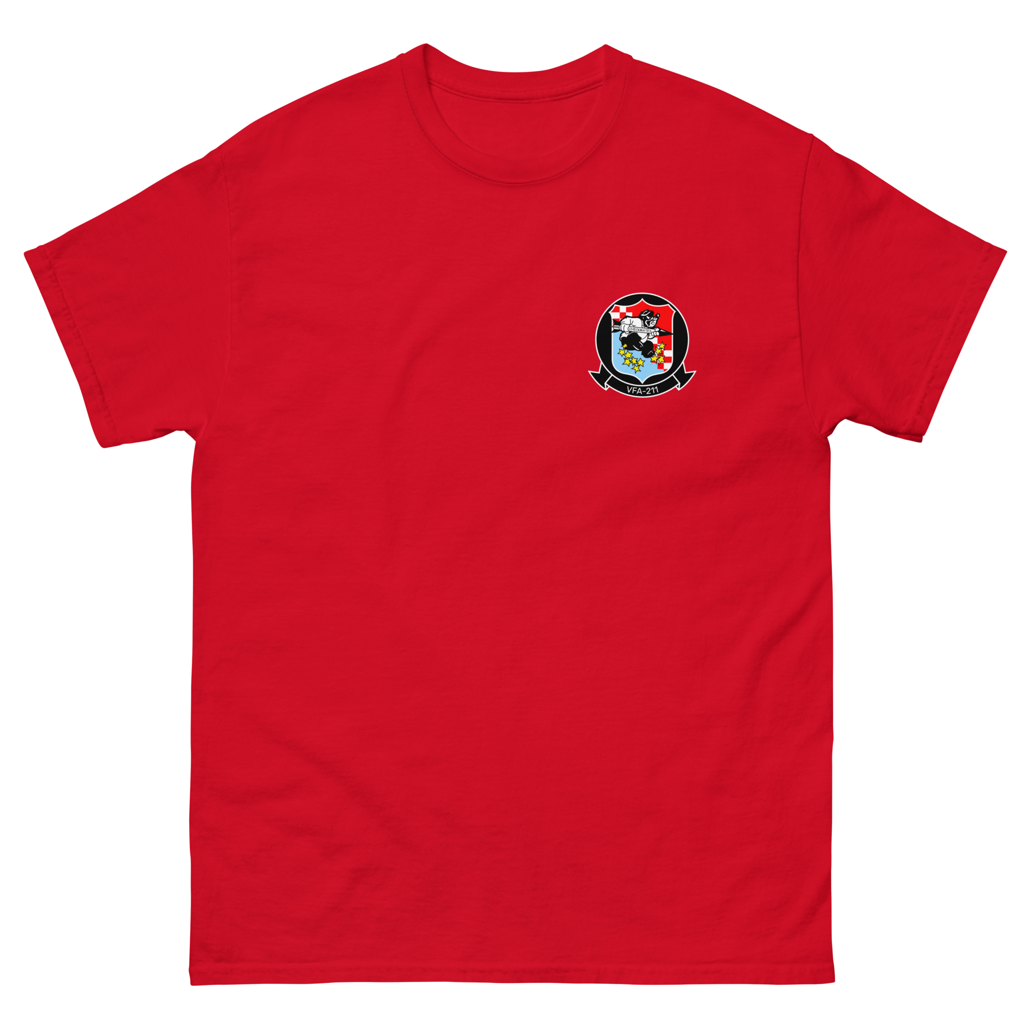VFA-211 Checkmates Squadron Crest T-Shirt
