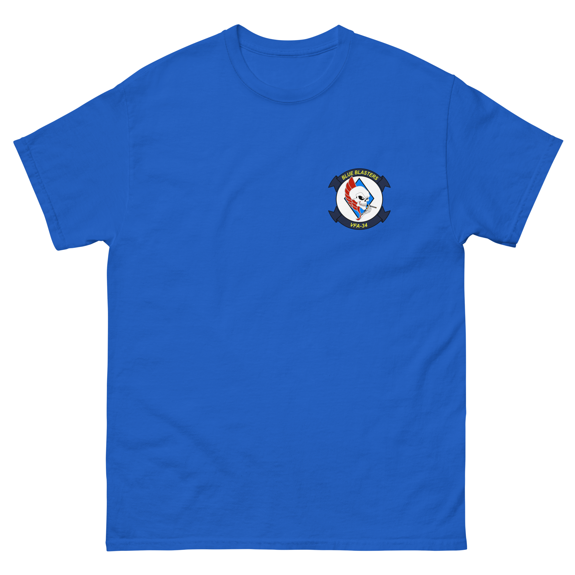 VFA-34 Blue Blasters Squadron Crest T-Shirt