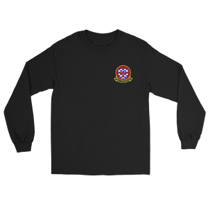 HSC-4 Black Knights Squadron Crest Long Sleeve Shirt