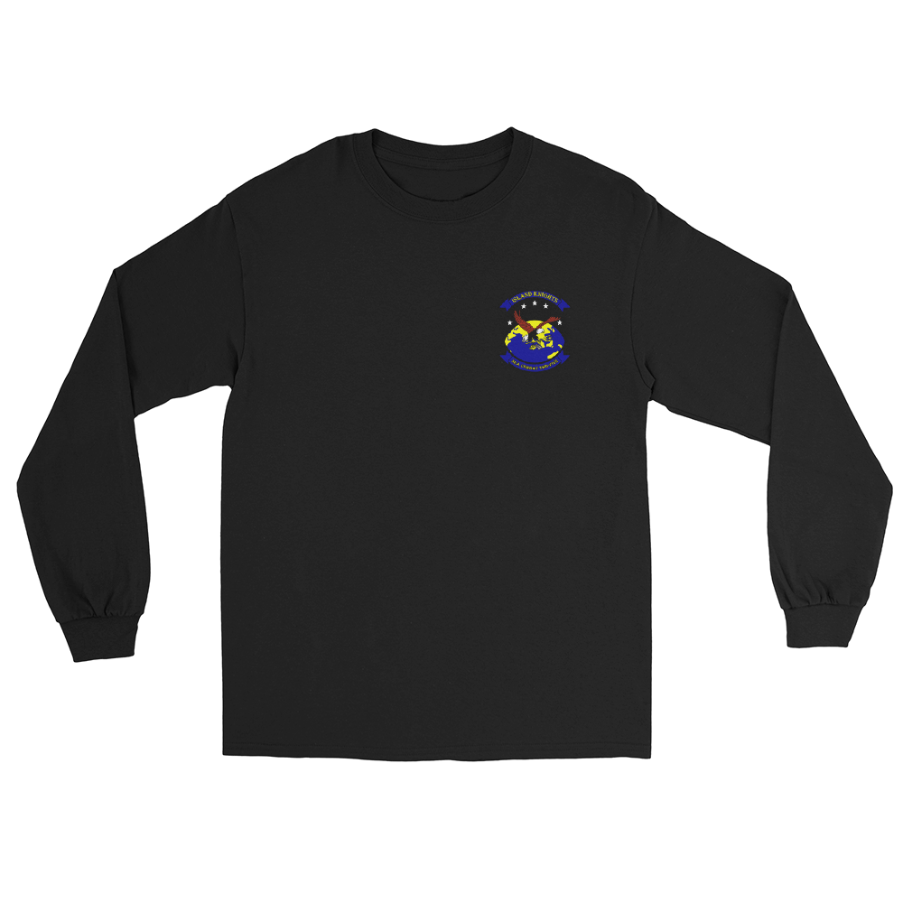 HSC-25 Island Knights Squadron Crest Long Sleeve T-Shirt