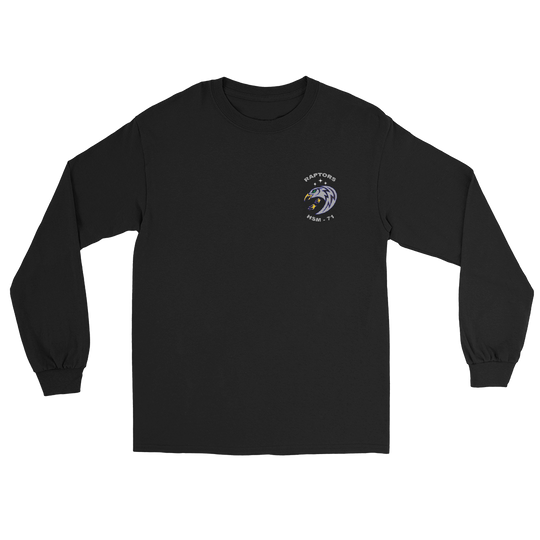 HSM-71 Raptors Squadron Crest Long Sleeve T-Shirt
