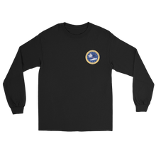 Load image into Gallery viewer, USS Constellation (CV-64) Ship&#39;s Crest Long Sleeve T-Shirt