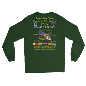 VFA-143 Pukin' Dogs 2019-20 Long Sleeve Cruise T-Shirt - Family