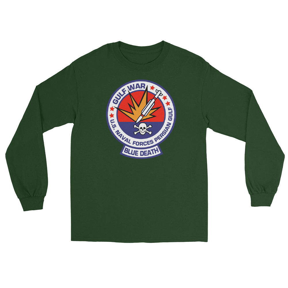 U.S. Naval Forces Persian Gulf - Blue Death Long Sleeve T-Shirt