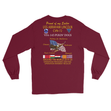 Load image into Gallery viewer, VFA-143 Pukin&#39; Dogs 2019-20 Long Sleeve Cruise T-Shirt - Family