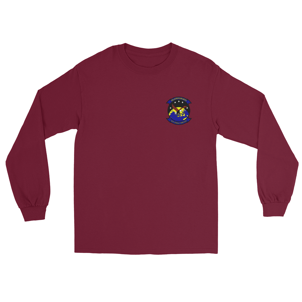 HSC-25 Island Knights Squadron Crest Long Sleeve T-Shirt