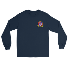 Load image into Gallery viewer, HSC-4 Black Knights Squadron Crest Long Sleeve Shirt