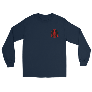 HSC-9 Tridents Squadron Crest Long Sleeve T-Shirt