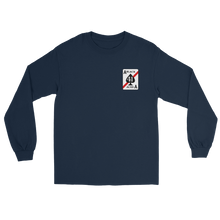 Load image into Gallery viewer, VFA-41 Black Aces Squadron Crest Long Sleeve T-Shirt