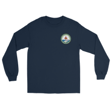Load image into Gallery viewer, USS George H.W. Bush (CVN-77) Ship&#39;s Crest Long Sleeve T-Shirt