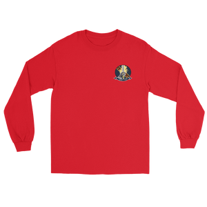 VAQ-136 Gauntlets Squadron Crest Long Sleeve T-Shirt