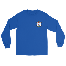 Load image into Gallery viewer, VFA-34 Blue Blasters Squadron Crest Long Sleeve T-Shirt