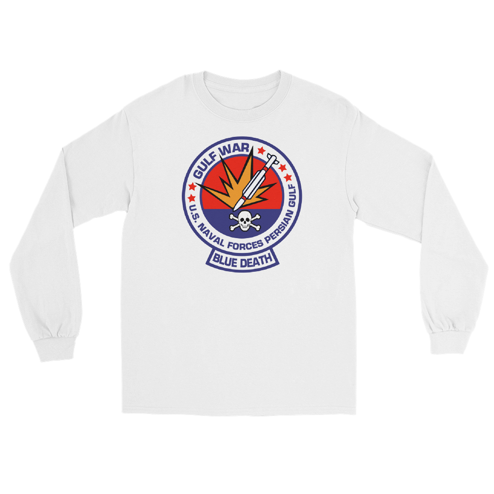U.S. Naval Forces Persian Gulf - Blue Death Long Sleeve T-Shirt