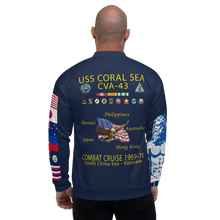 Load image into Gallery viewer, USS Coral Sea (CVA-43) 1969-70 FP Cruise Jacket - Shellback Sleeve