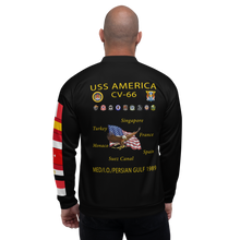 Load image into Gallery viewer, USS America (CV-66) 1989 FP Cruise Jacket - Black