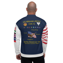 Load image into Gallery viewer, USS Abraham Lincoln (CVN-72) 1995 FP Cruise Jacket - All American