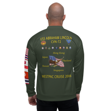 Load image into Gallery viewer, USS Abraham Lincoln (CVN-72) 2006 FP Cruise Jacket - Green