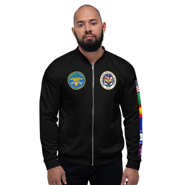 USS John F. Kennedy (CV-67) 1986-87 FP Cruise Jacket - Black