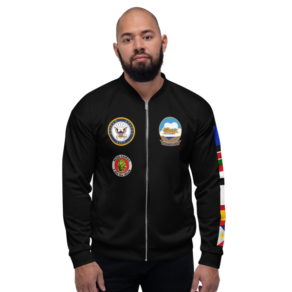 USS Kitty Hawk (CV-63) 1987 FP Cruise Jacket - Black