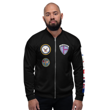 Load image into Gallery viewer, USS Midway (CV-41) 1984-85 FP Cruise Jacket - Black