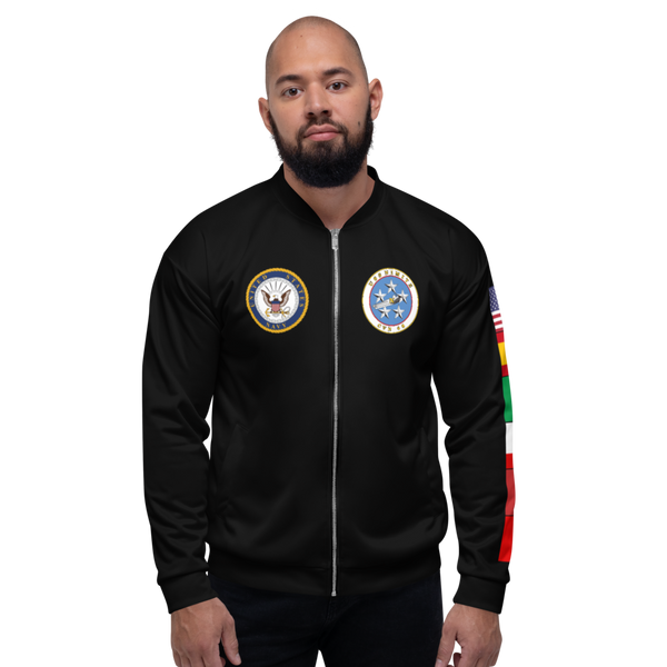 USS Nimitz (CVN-68) 1976-77 FP Cruise Jacket - Black