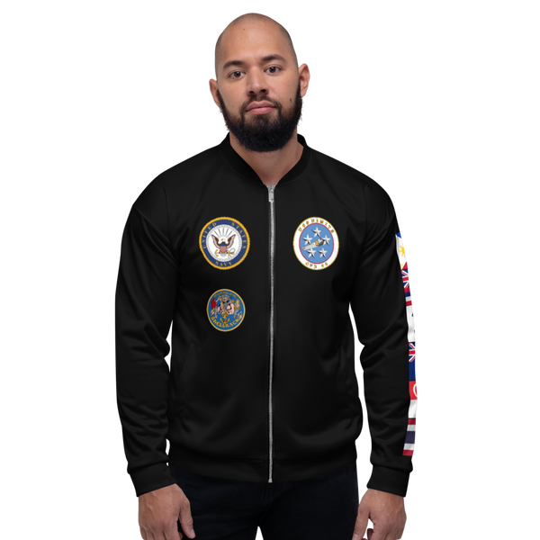 USS Nimitz (CVN-68) 1988-89 FP Cruise Jacket - Black