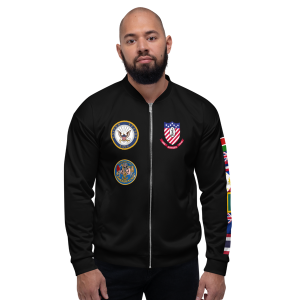 USS Ranger (CV-61) 1980-81 FP Cruise Jacket - Black