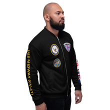 Load image into Gallery viewer, USS Midway (CV-41) 1984-85 FP Cruise Jacket - Black