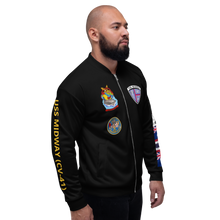 Load image into Gallery viewer, USS Midway (CV-41) 1987-88 FP Cruise Jacket - Black