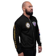 Load image into Gallery viewer, USS Midway (CV-41) 1975-76 FP Cruise Jacket - Black