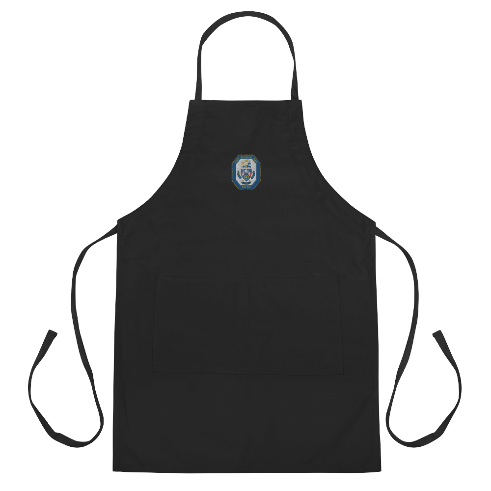 USS Mobile Bay (CG-53) Embroidered Apron