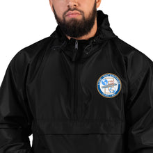 Load image into Gallery viewer, USS Enterprise (CVN-65) Embroidered Champion Packable Jacket - Ship&#39;s Crest