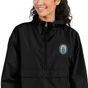 USS Arleigh Burke (DDG-51) Embroidered Champion Packable Jacket