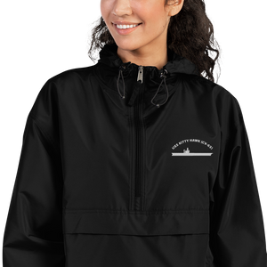 USS Kitty Hawk (CV-63) Embroidered Champion Packable Jacket