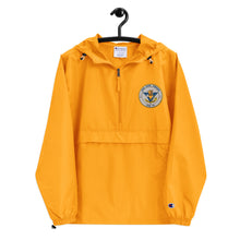 Load image into Gallery viewer, USS Carl Vinson (CVN-70) Embroidered Champion Packable Jacket - Ship&#39;s Crest