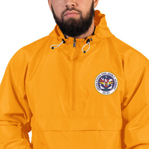 USS John F. Kennedy (CV-67) Embroidered Champion Packable Jacket - Ship's Crest