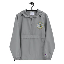 Load image into Gallery viewer, USS Carl Vinson (CVN-70) Embroidered Champion Packable Jacket - Ship&#39;s Crest
