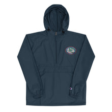 Load image into Gallery viewer, USS Ronald Reagan (CVN-76) Embroidered Champion Packable Jacket - Ship&#39;s Crest