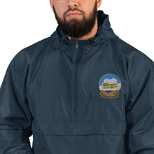 Load image into Gallery viewer, USS Kitty Hawk (CVA-63) Embroidered Champion Packable Jacket - Ship&#39;s Crest