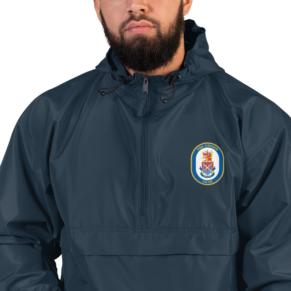 USS Chosin (CG-65) Embroidered Champion Packable Jacket