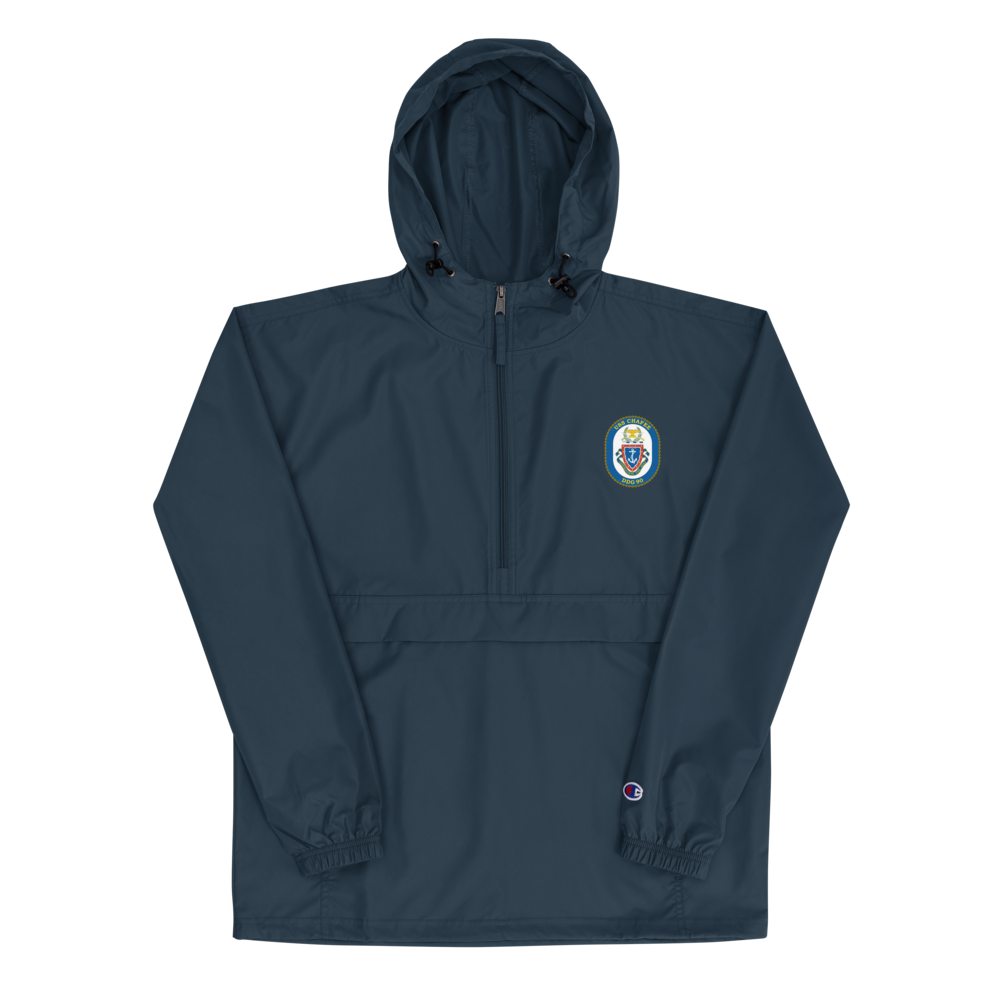 USS Chafee (DDG-90) Embroidered Champion Packable Jacket