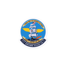 Load image into Gallery viewer, USS Bonhomme Richard (CVA-31) Ship&#39;s Crest Vinyl Sticker