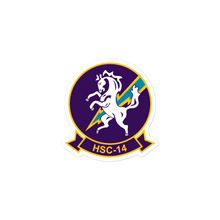 Load image into Gallery viewer, HSC-14 Chargers Squadron Crest Vinyl Sticker