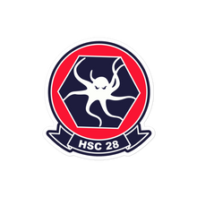 Load image into Gallery viewer, HSC-28 Dragon Whales Squadron Crest Sticker