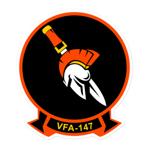 VFA-147 Argonauts Squadron Crest Vinyl Sticker