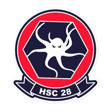 Load image into Gallery viewer, HSC-28 Dragon Whales Squadron Crest Sticker