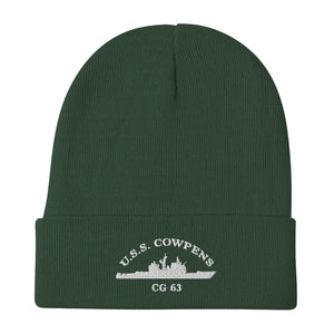 USS Cowpens (CG-63) Embroidered Beanie