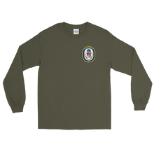 Load image into Gallery viewer, USS Detroit (LCS-7) Ship&#39;s Crest Long Sleeve Shirt