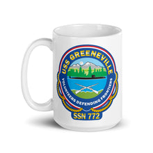 Load image into Gallery viewer, USS Greeneville (SSN-772) Ship&#39;s Crest Mug